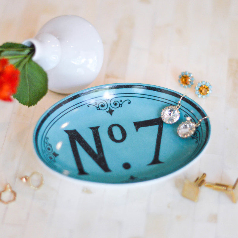 "No. 7" Trinket Tray