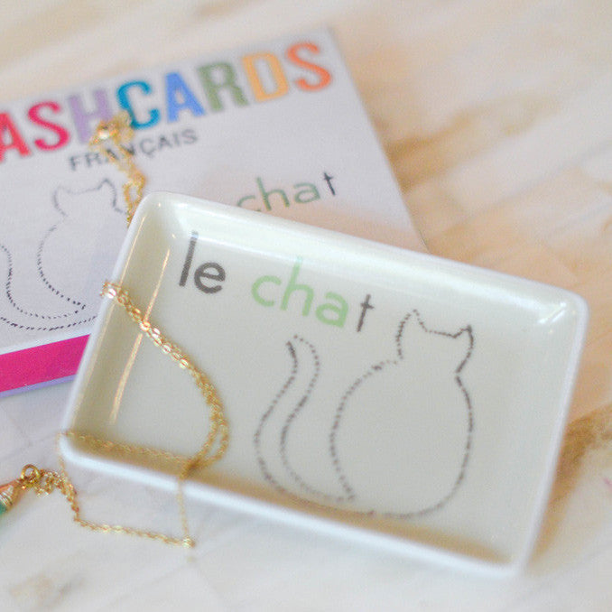 "Le Chat" Trinket Tray